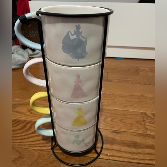 Rae Dunn Disney Princess Stacker Mugs - Picture 2 of 2